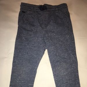 ZARA Boys Blue Gray Drawstring Pant 4 / 104 CM